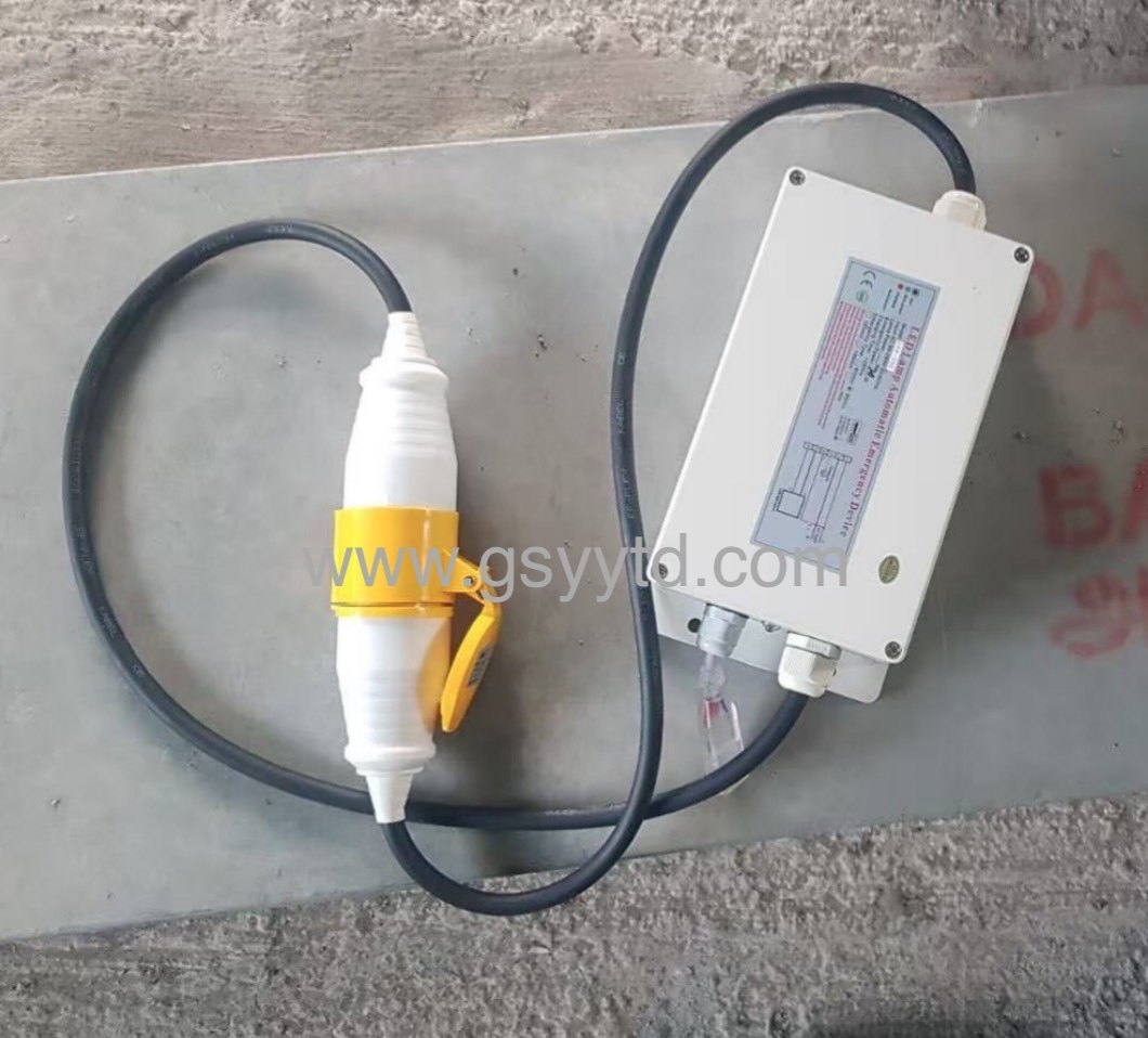 Emergency supply with rectifier__